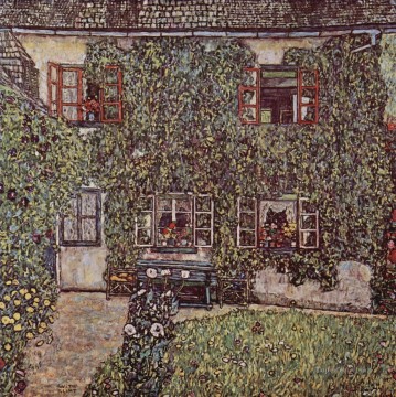 symbolism Painting - Das Hausvon Guardaboschi Symbolism Gustav Klimt